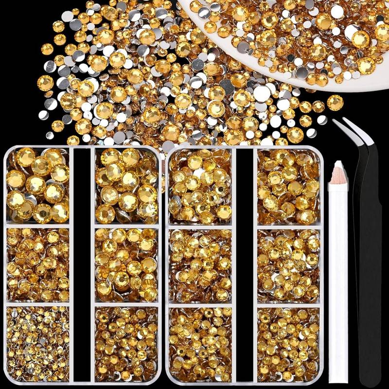 Resin Rhinestones Kits, Ss6-ss30 Jelly Ab Round Non Hotfix Flatback Resin  Rhinestones Bedazzling Crystal Gems With Tweezer & Picker Pen For Nail Art,  Tumblers, Diy Bling Craft - Temu